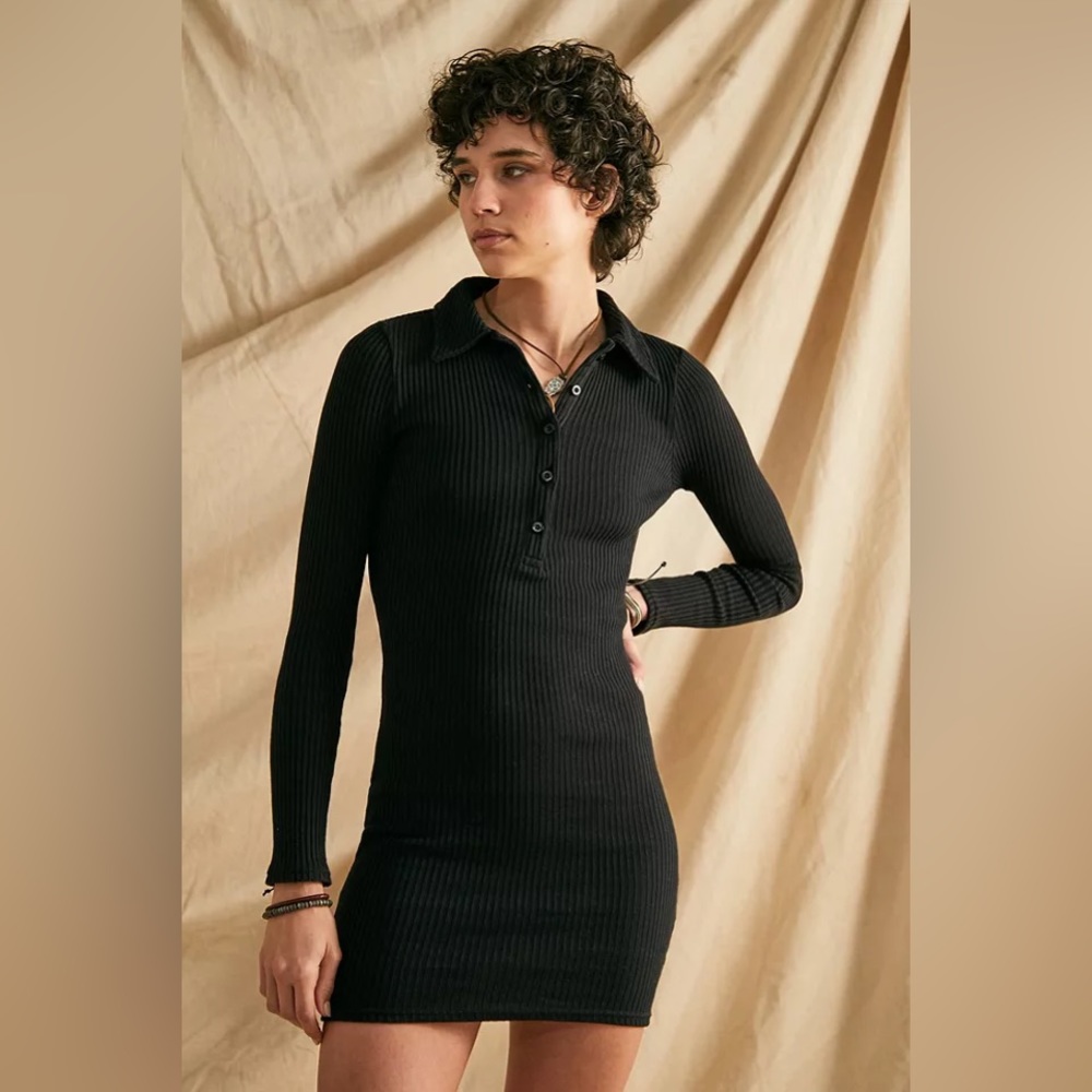 BDG Ribbed Mini Dress